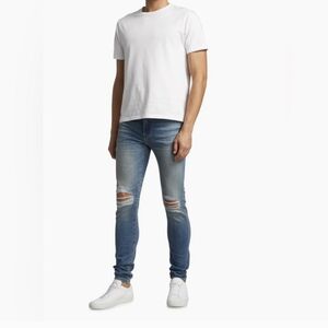 Monfrère Greyson Skinny distressed jeans